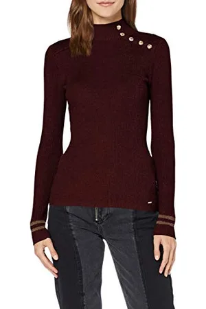 Morgan Pull Boutons Épaule Mavao Maglione Felpato, , S Donna