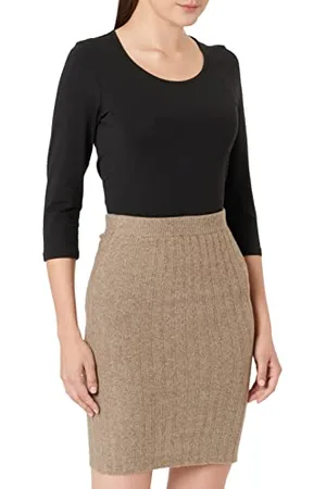 Pieces® Pccava Rib HW Knit Skirt Noos BC Gonna, , X-Small Donna