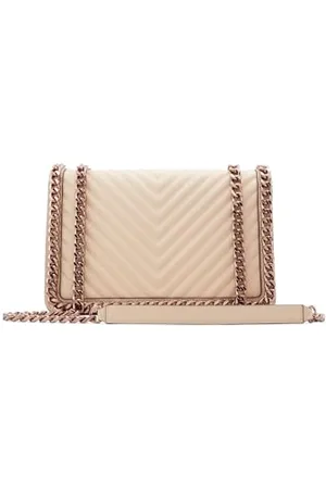 Aldo Foresta Verde, Tracolla Donna, Beige, m