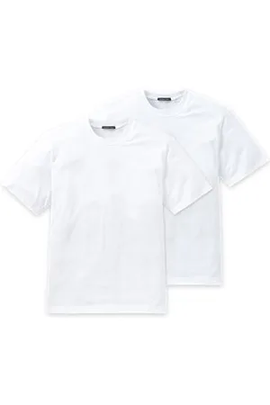 Schiesser T-Shirt Canottiera, (Weiß (100-weiss), L Uomo