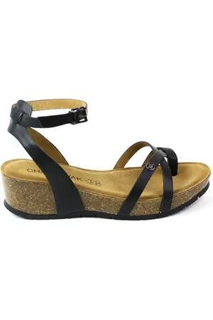Chattawak 13veranoir40, Sandali con Tacco Donna, , 40 EU