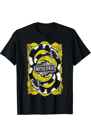 BEETLEJUICE Yellow We Got Worms Maglietta