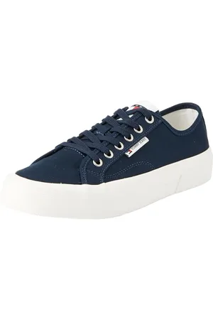 Tommy Hilfiger Sneakers Vulcanizzate Uomo Scarpe, Blu (Dark Night Navy), 44