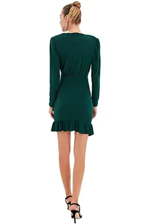 Trendyol Mini Abito Aderente Vestito, , 76 Donna
