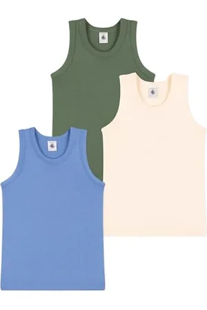 Petit Bateau A0BHJ Canotte Senza Maniche Bambino 2 Anni