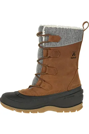 Kamik Snowgem, Stivali da Neve Donna, Marrone (Cognac CGN), 42 EU