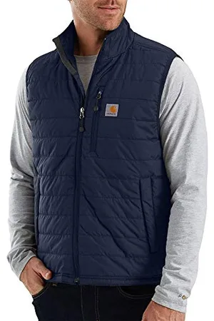 Carhartt Gilet Isolante Leggero Rain Defender Relaxed Fit Abbigliamento da Lavoro Utility, , S Uomo
