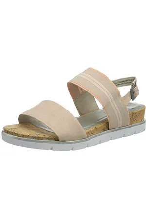 Jana 8-8-28208-26, Sandali Bassi Donna, Colore: Rosa, 39 EU Larga