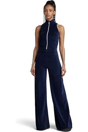 G-Star Donna Velvet Jumpsuit, (warm sartho D23519-D428-C423), L