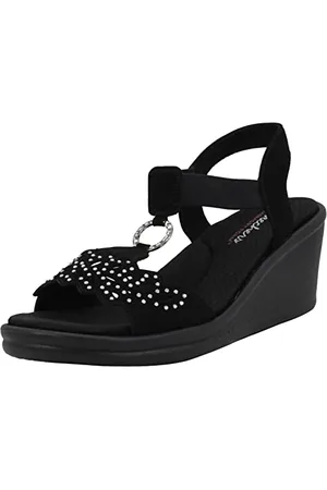 Skechers Rumblers-Queen B, Sandali con Zeppa Donna, , 40 EU