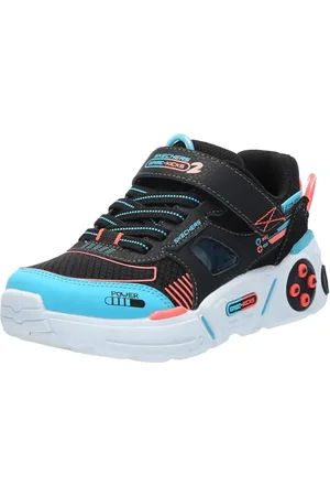 Skechers Gametronix 2.0, Scarpe da Ginnastica, Black/Multi, 21 EU