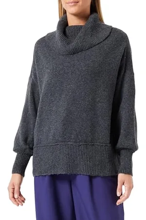 ONLY Onlhazel LS Cowlneck BF Knt Maglione Lavorato a Maglia, , L Donna