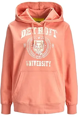 JJXX Jxzoey Relaxed LS Sweat Hood Swt Felpa con Cappuccio, , S Donna