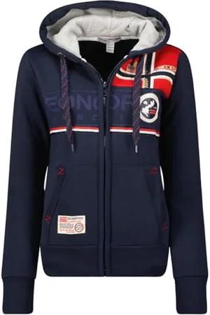 Geographical Norway Flipper Lady Felpa con Cappuccio, , XL Donna