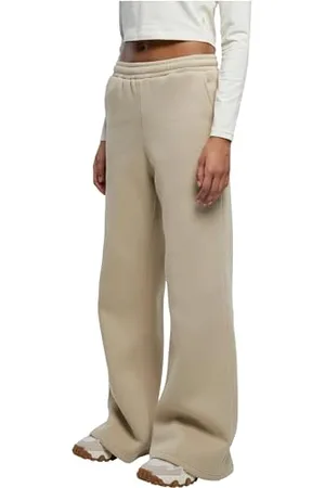 Urban classics Ladies Organic Ultra Wide Sweat Pants Pantaloni, , XS Donna