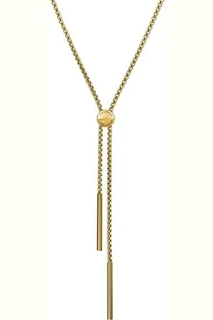 liebeskind Berlin Catenina a maglia in acciaio inox, 85 cm, misura unica, Acciaio inossidabile, Nessuna pietra preziosa