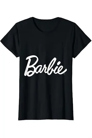 Barbie Logo bianco Maglietta