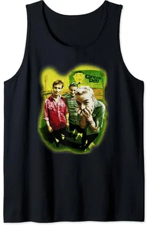 Green Day Neon Photo Canotta