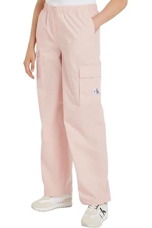 Calvin Klein Jeans Pantaloni Donna Pant Cargo, (Sepia Rose), L