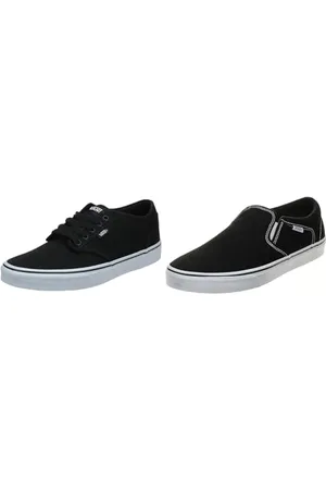 Vans Sneaker Canvas Black White 43 EU + Slip on Canvas Black White 43 EU