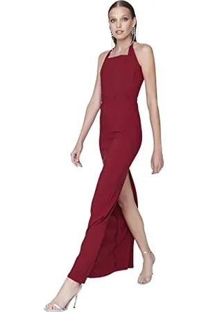 Trendyol Maxi Abito da Sera e Promenade Vestito, , 70 Donna
