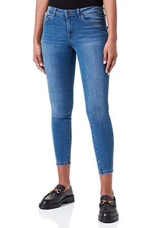 VERO MODA Tanya Piping Vi349 Petite Mid Waist Jeans L