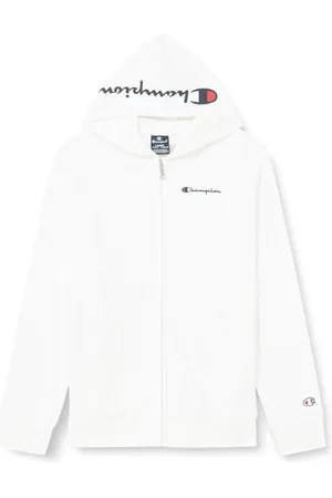 Champion Legacy Icons B - Ultralight Powerblend Terry Full-Zip Felpa con Cappuccio, , 9-10 Anni Bambino SS24