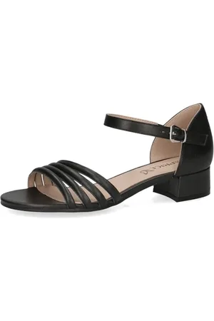 Caprice Donna 9-28200-42, Sandali Bassi, Perlato Nero, 37.5 EU
