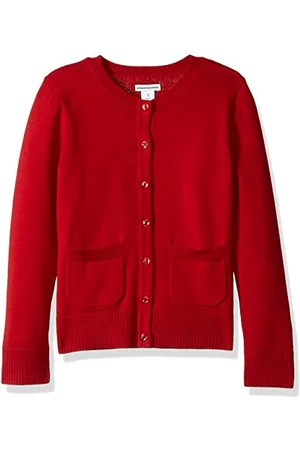 Amazon Cardigan Uniforme Aderente Bambine e Ragazze, , 5 Anni