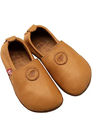 POLOLO Pantofole in Tinta Unita, Colore: Chiaro, Unisex-Bimbi 0-24, 20 EU