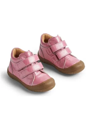 WHEAT Stivali laccati con Doppio Velcro Ivalo-Unisex, Scarpe per Chi Inizia a Camminare Bambini, , 26 EU