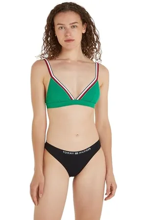 Tommy Hilfiger Slip Bikini Donna Hipster, (Black), XL