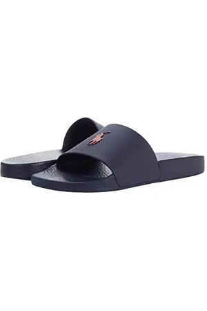 Ralph Lauren Polo, Scarpe da Ginnastica Uomo, Blu Navy, Rosso, 43 EU