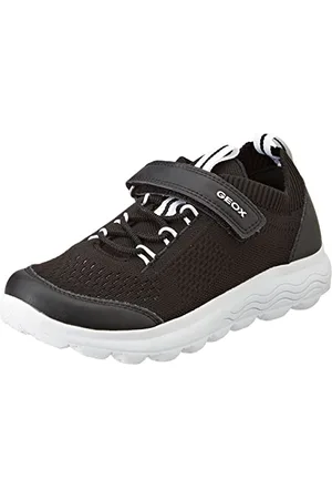 Geox J Spherica Boy C, Sneakers Bambini e ragazzi, (Black), 32 EU