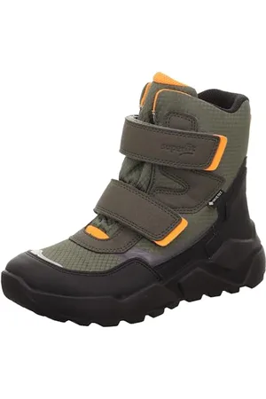 Superfit Rocket Warm gefütterte Gore-Tex, Stivali da Neve, Grün/Orange 7000, 31 EU Larga