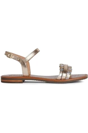 Geox D Sozy Q A, Sandali Piatti Donna, , 37 EU