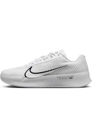 Nike M Zoom Vapor 11 HC, Tennis Shoe Uomo, White/Black-Summit White, 49.5 EU