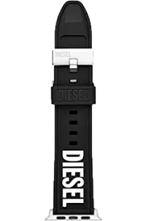 Diesel Bracciale compatibile con Apple Watch, 42/44/45/49 mm - 24 mm Silicone , DSS0011
