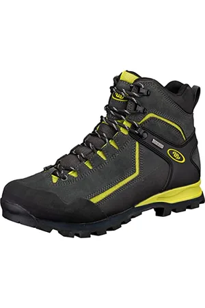 LICO Mount Brandon High, Scarpe da Jogging Unisex - Adulto, Nero/Giallo, 44 EU