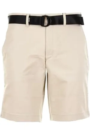 Modern Twill Slim Short Belt K10K111788 Pantaloncini, (Stony ), 28W Uomo