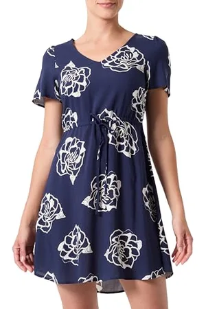 VERO MODA Vmeasy SS Short Dress R1 Wvn Ga Abito Estivo, , XXL Donna