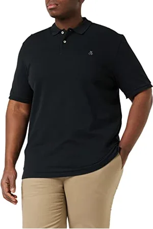 Marc O’ Polo Marc OߴPolo Uomo Maglietta Polo a Maniche Corte in Cotone bio Regular Fit, (Black), XL