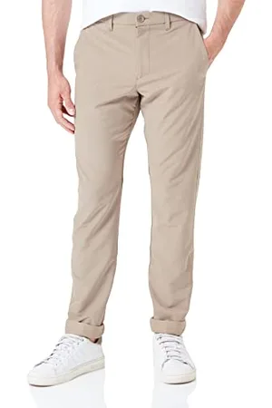 HUGO BOSS T_Commuter-Slim Pantaloni imballati Piatti, , 90 Uomini