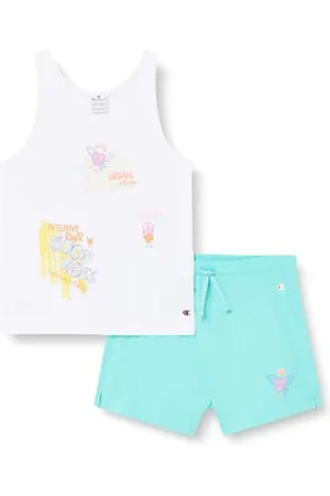 Champion Legacy Summer Graffiti G-Graphic Tank & Shorts Completo, , 15-16 Anni Bambine e Ragazze