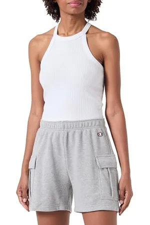 Champion Legacy Icons W-Spring Terry Cargo Bermuda Pantaloncini, , S Donna
