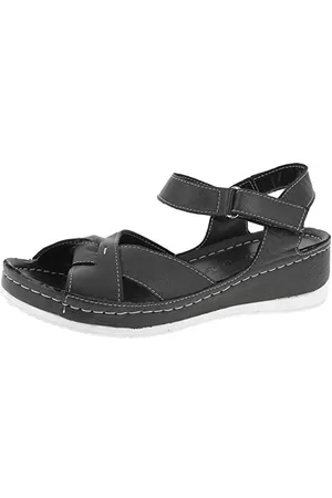 Andrea Conti 27807, Sandali con Zeppa Donna, , 40 EU