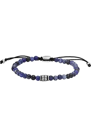 Fossil Bracciale Da Uomo, Lunghezza: 250 mm, Larghezza: 4 mm Bracciale In Acciaio Inossidabile Argento, JF04414040