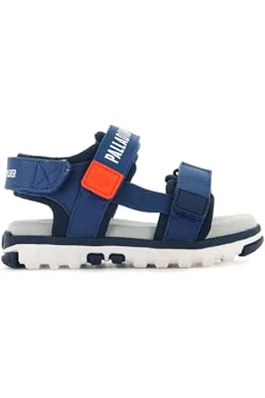 Palladium Pallanikoo Monochrome, Sandali Unisex - Bambini e ragazzi, Blu (Navy), 24 EU