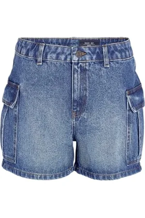 Noisy May Nmsmiley Cargo Nw Pantaloncini Vi443mb Noos Jeans, , S Donna