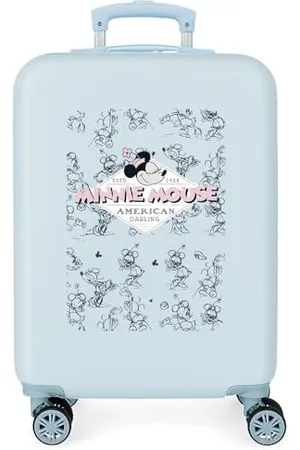 Disney Joumma Bags Minnie American Darling, Valigia per bambini, realizzata in ABS, un materiale resistente e leggero, , 55 x 38 x 20 cm, Valigia
